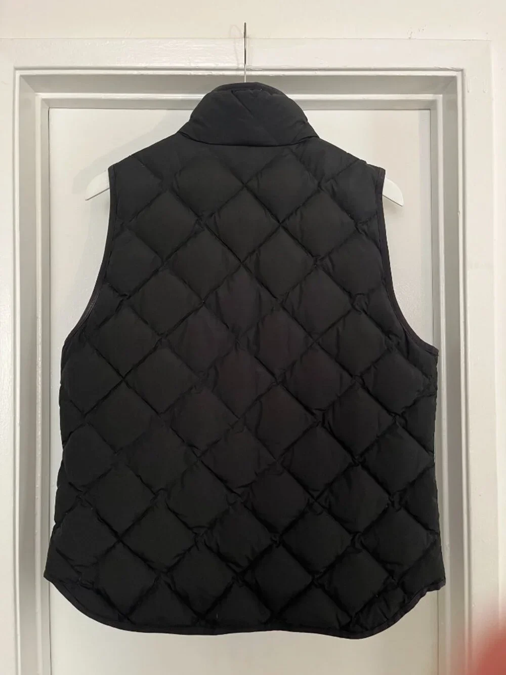 J.Crew Excursion Quilted Puffer Vest Black - Women's L